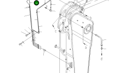 Трубка 209-70-75362 Komatsu