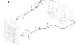 Труба 424-16-H1201 Komatsu