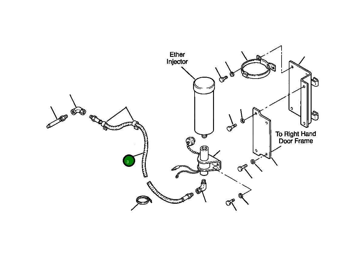 Трубка 208-01-A2170 Komatsu