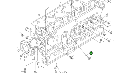 Уплотнительное кольцо 3046201 Komatsu