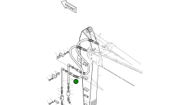 Труба 2140-1702 Komatsu