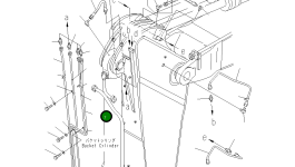 Трубка 209-70-75950 Komatsu