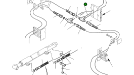 Труба 312610059 Komatsu