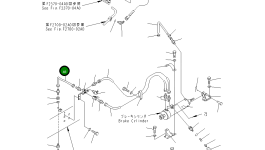 Трубка 175-33-32220 Komatsu