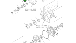Червяк 714-09-14110 Komatsu