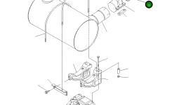 Трубка 673-51-15311 Komatsu