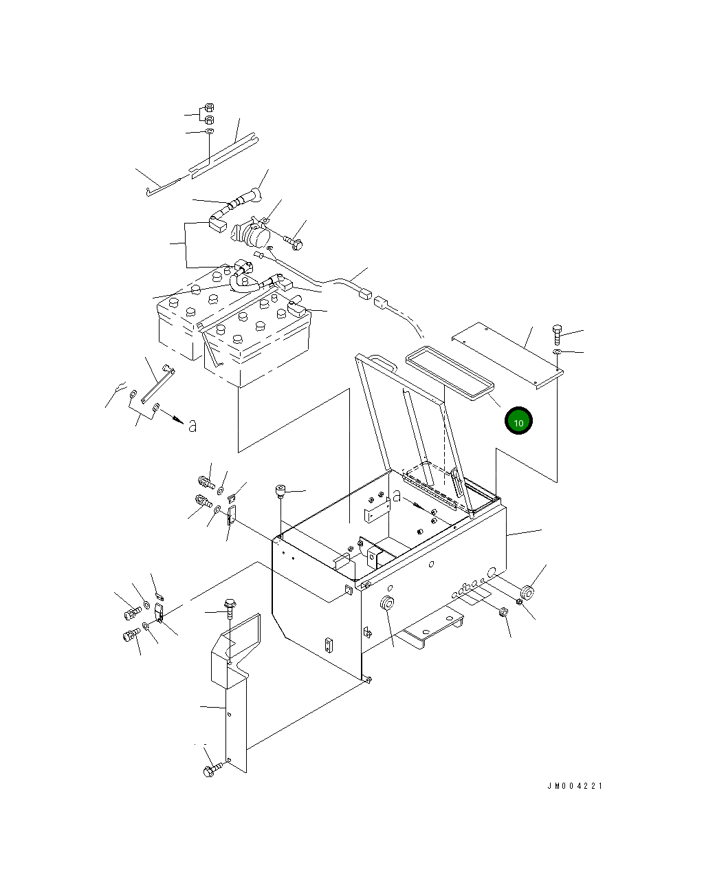 Уплотнение 427-Z89-2470 Komatsu