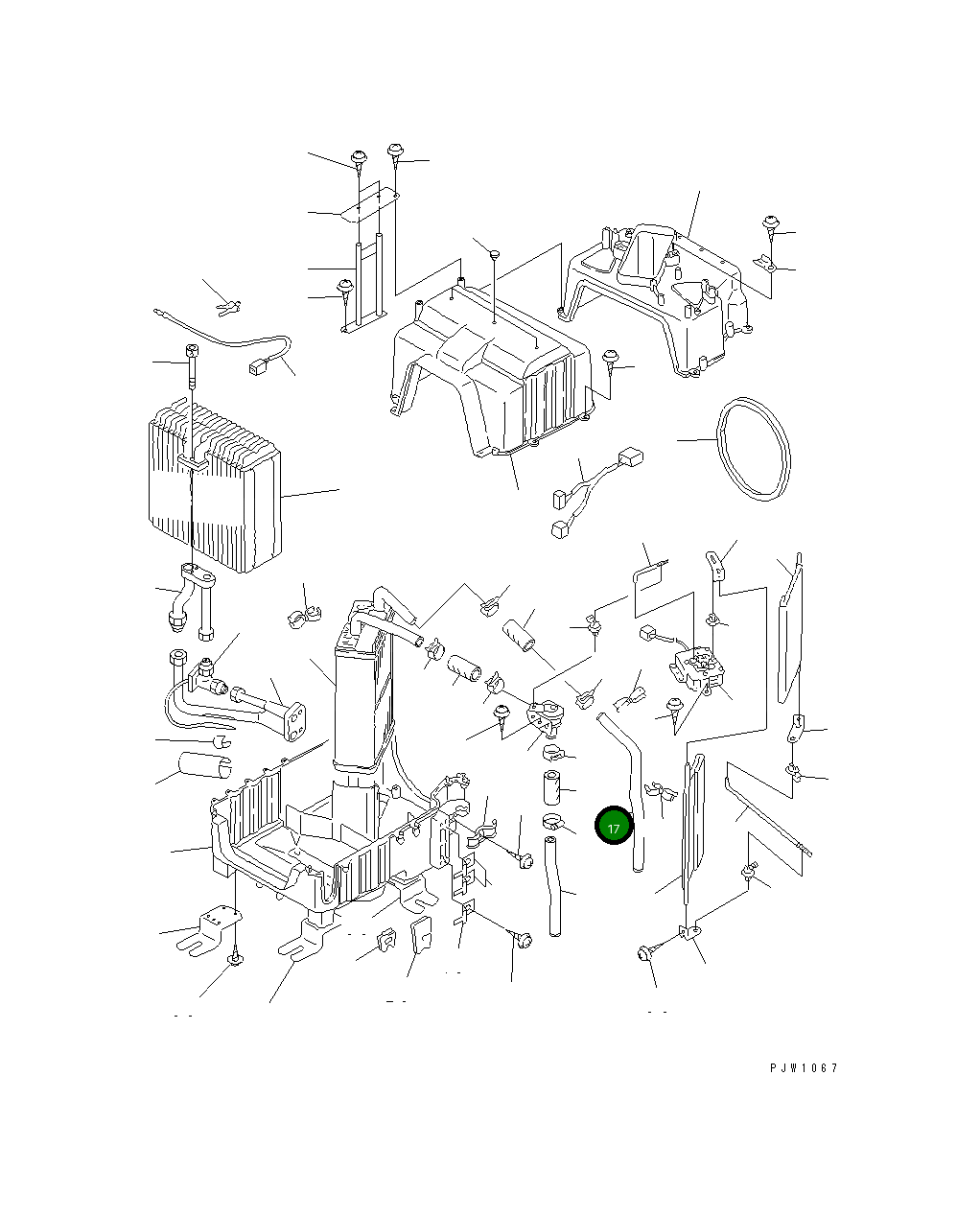 Труба ND116427-2320 Komatsu