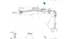Трубка 206-62-KC360 Komatsu