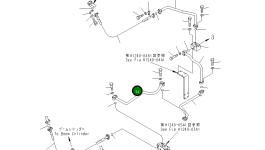 Трубка 209-64-13230 Komatsu