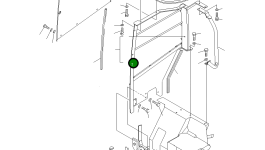 Труба 21U-54-33311 Komatsu