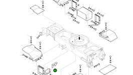 Упор 2195-3368A Komatsu