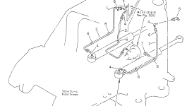 Трубка 41L-46-16130 Komatsu