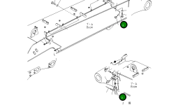 Трубка 208-72-71650 Komatsu