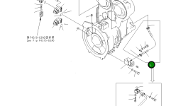 Шланг 07297-41210 Komatsu