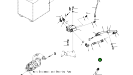 Трубка 23H-60-12190 Komatsu