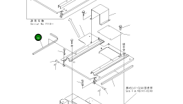 Уплотнение 569-54-81290 Komatsu