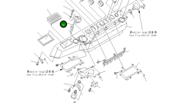 Циферблат 7825-30-1490 Komatsu