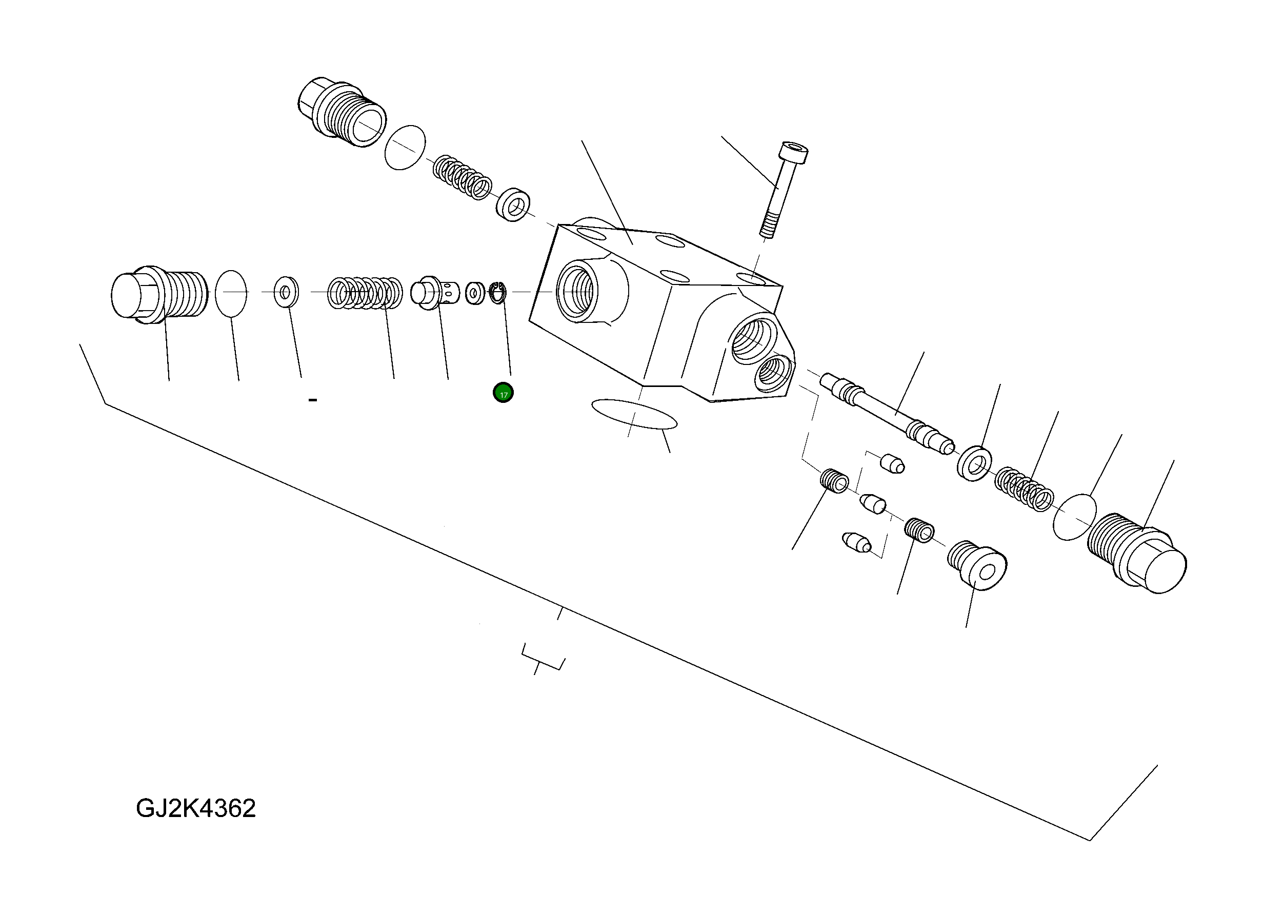Стопорное кольцо 42R-17-H0S50 Komatsu