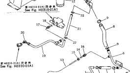 Угловой штуцер 20M-973-7620 Komatsu