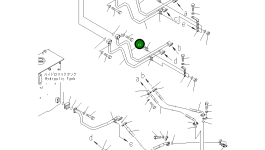 Трубка 198-61-51121 Komatsu