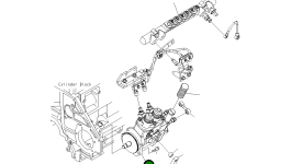 Топливный насос 6251-71-1121 Komatsu