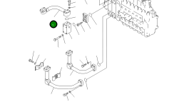 Трубка 208-62-67810 Komatsu