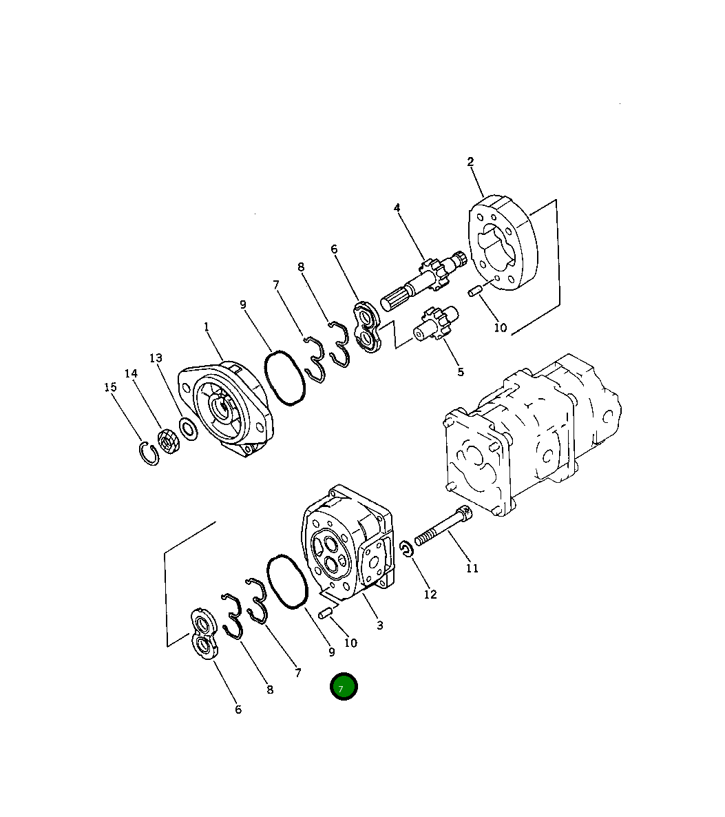 Трубка 201-931-4130 Komatsu