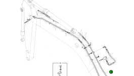 Труба 2140-1691A Komatsu
