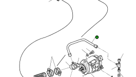 Труба 312610055 Komatsu