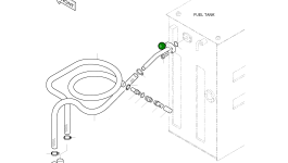 Труба 2140-1584 Komatsu