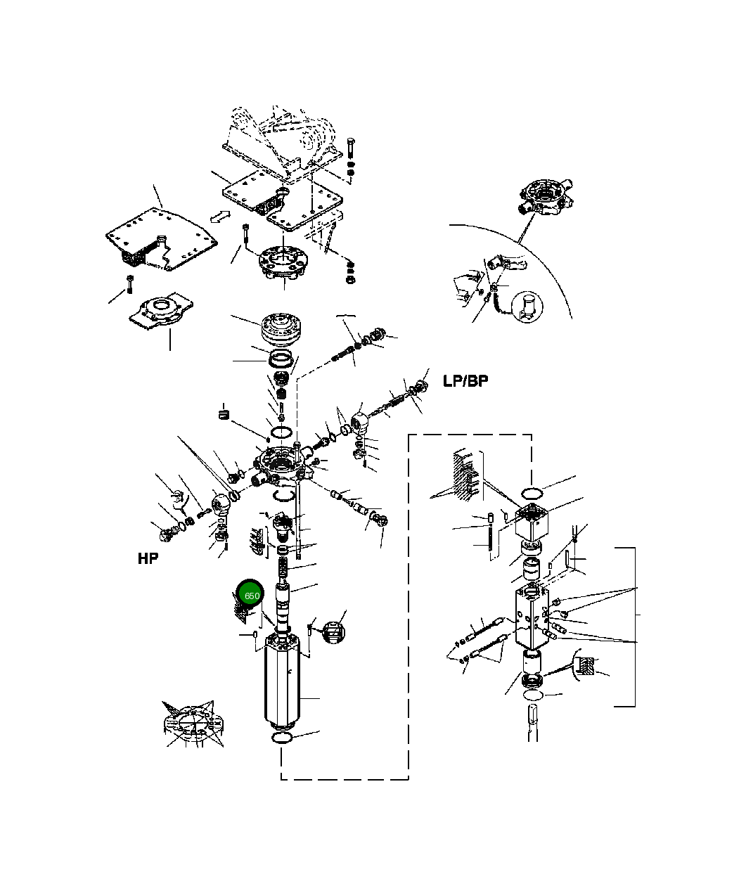 Уплотнение штока WG86480779 Komatsu