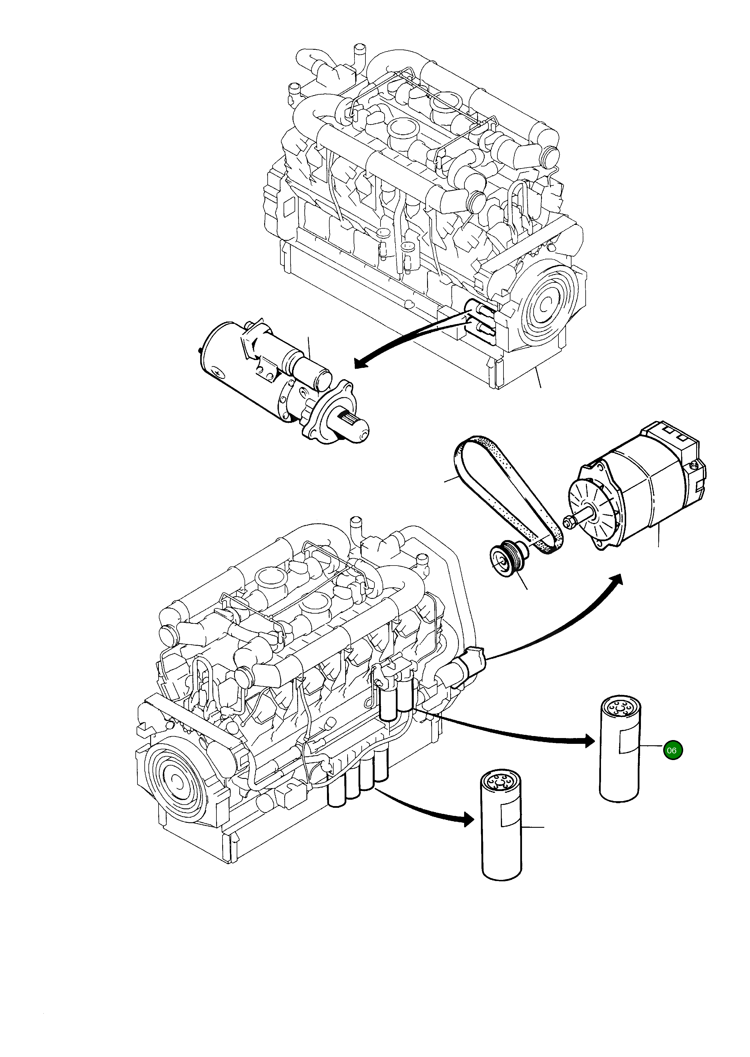 Топливный фильтр 1R0 715 Komatsu