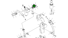 Трубка 207-62-73170 Komatsu