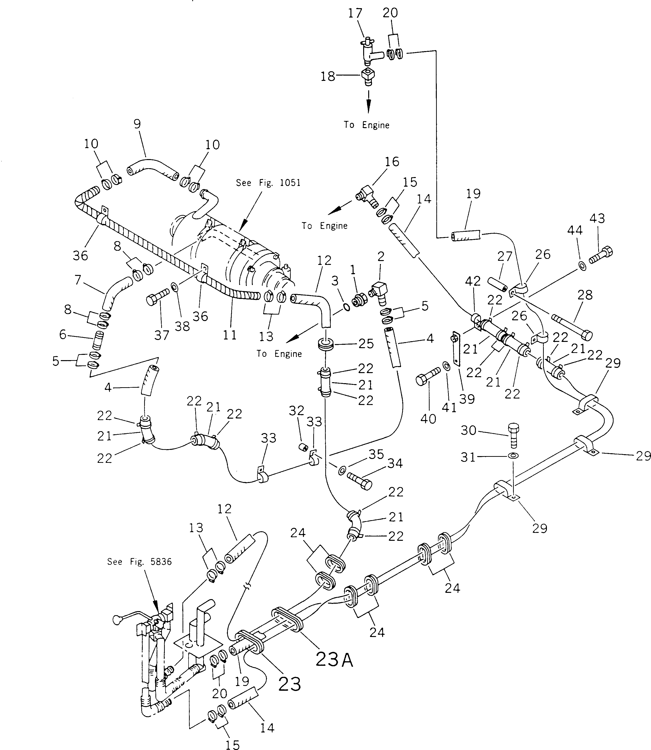 Трубка 208-977-5150 Komatsu