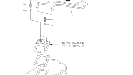 Трубка 154-49-51550 Komatsu
