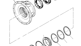 Трубка прокачки, в сборе 804 309 73 Komatsu
