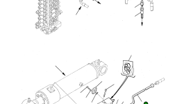 Труба 22E-62-12610 Komatsu