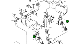 Трубка 209-62-55350 Komatsu