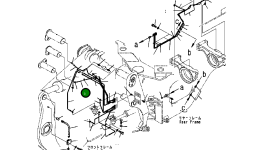 Трубка 425-46-36430 Komatsu