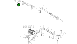 Трубка 23D-60-32471 Komatsu