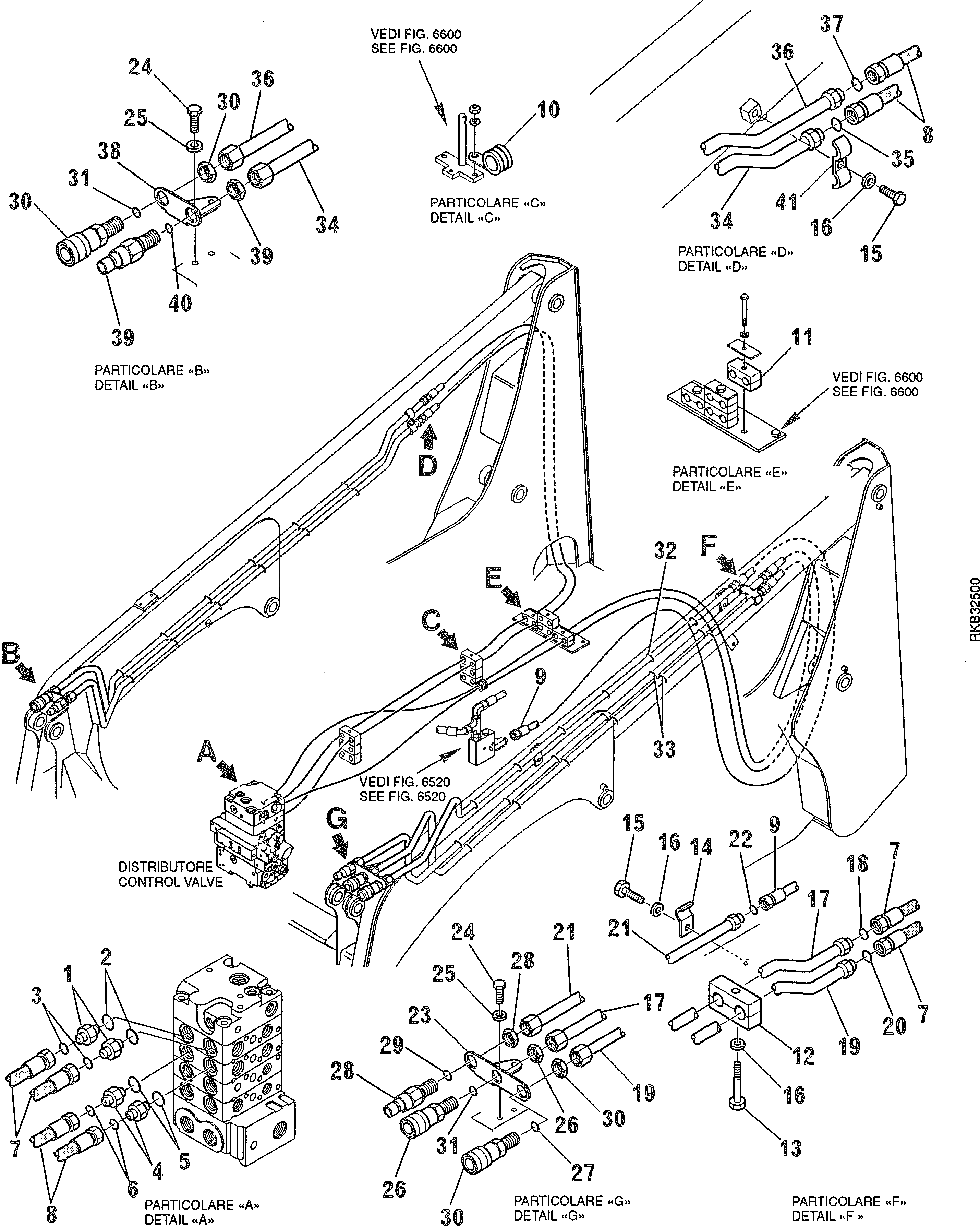 Труба 37B-970-1250 Komatsu