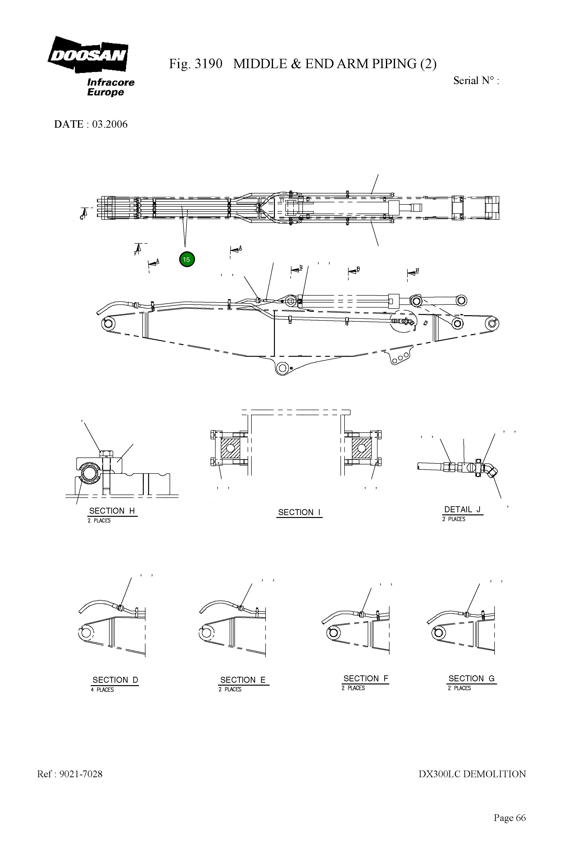 Труба 140-00427 Komatsu