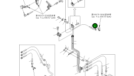 Трубка 42C-43-18340 Komatsu