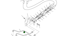 Труба 395-879-1320 Komatsu