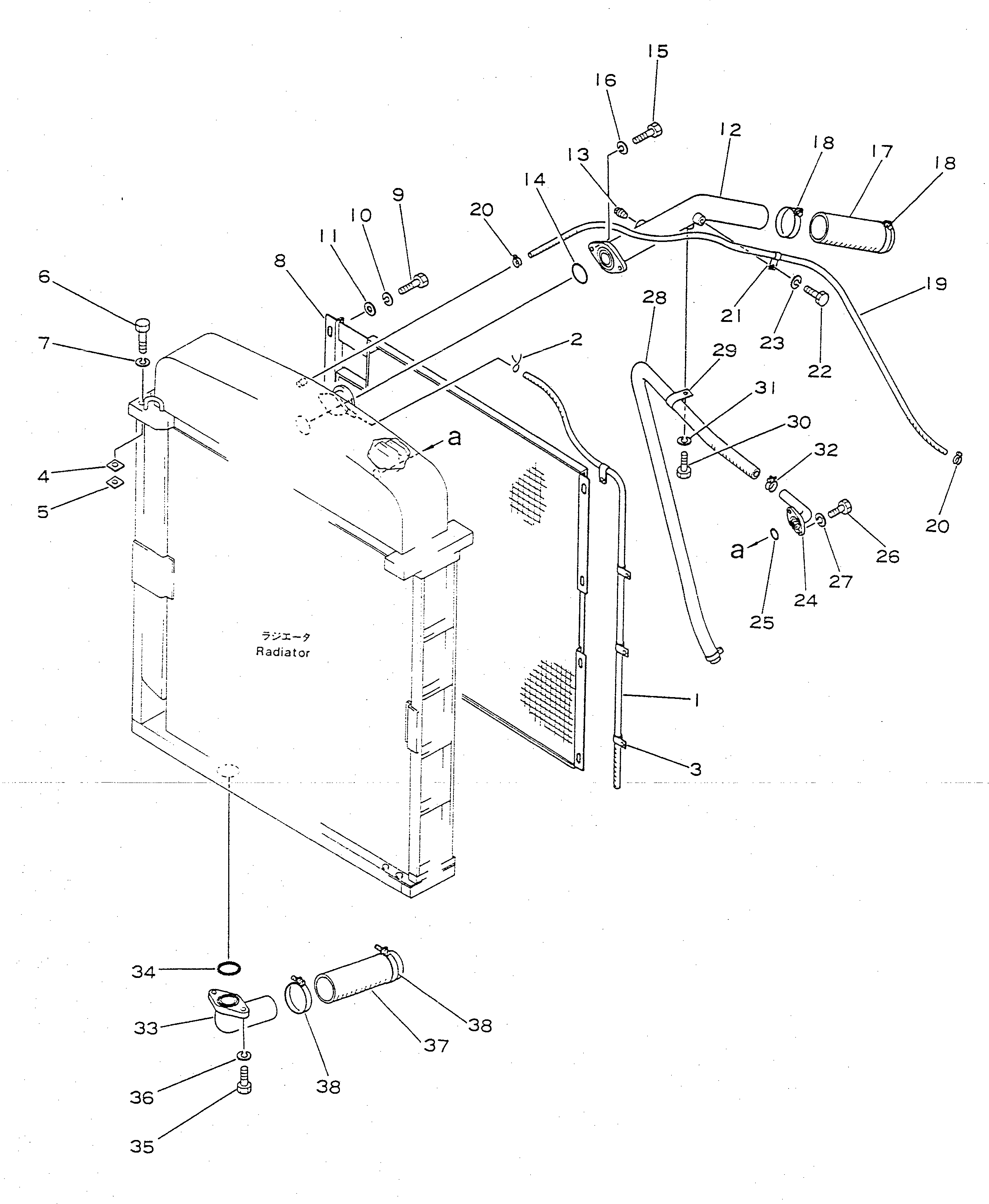 Шланг 195-03-14320 Komatsu