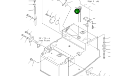Трубка 235-04-46320 Komatsu