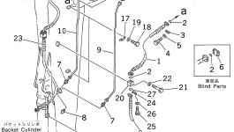 Трубка 208-943-6150 Komatsu