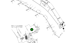 Трубка 208-70-65641 Komatsu