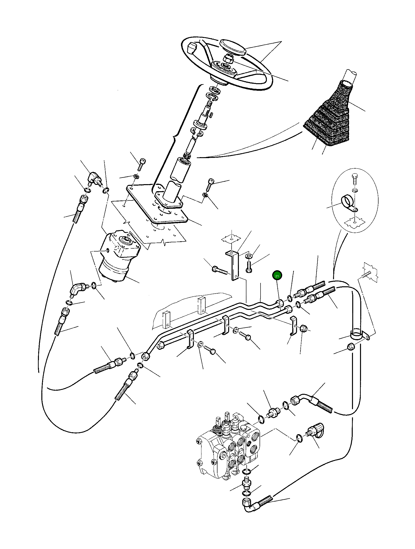 Труба 312616053 Komatsu